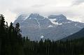 Mount Robsen in den Wolken